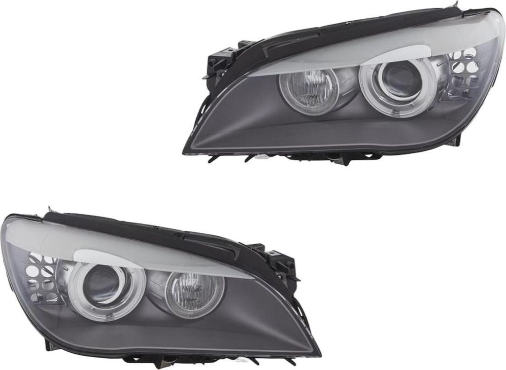 Hauptscheinwerfer-Set links rechts 12 V H8 D1S/H3 LED Bi-Xenon HELLA für BMW 7er