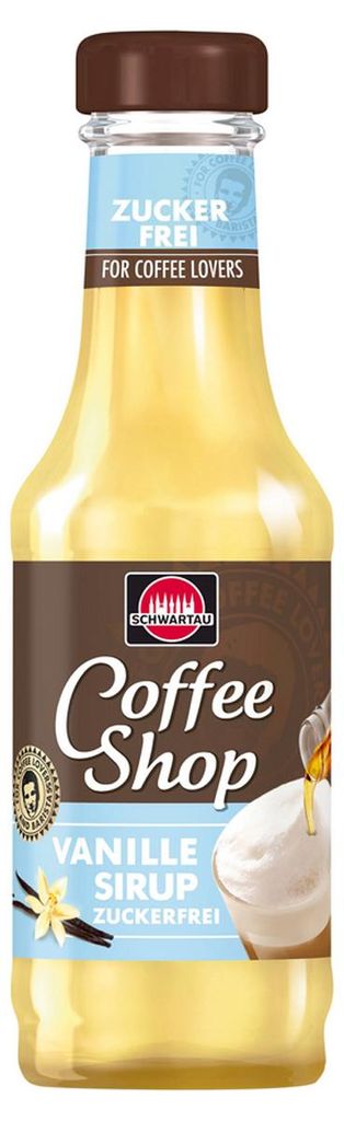 Schwartau Coffee Shop kávový sirup s vanilkovou příchutí Obrázek produktu 