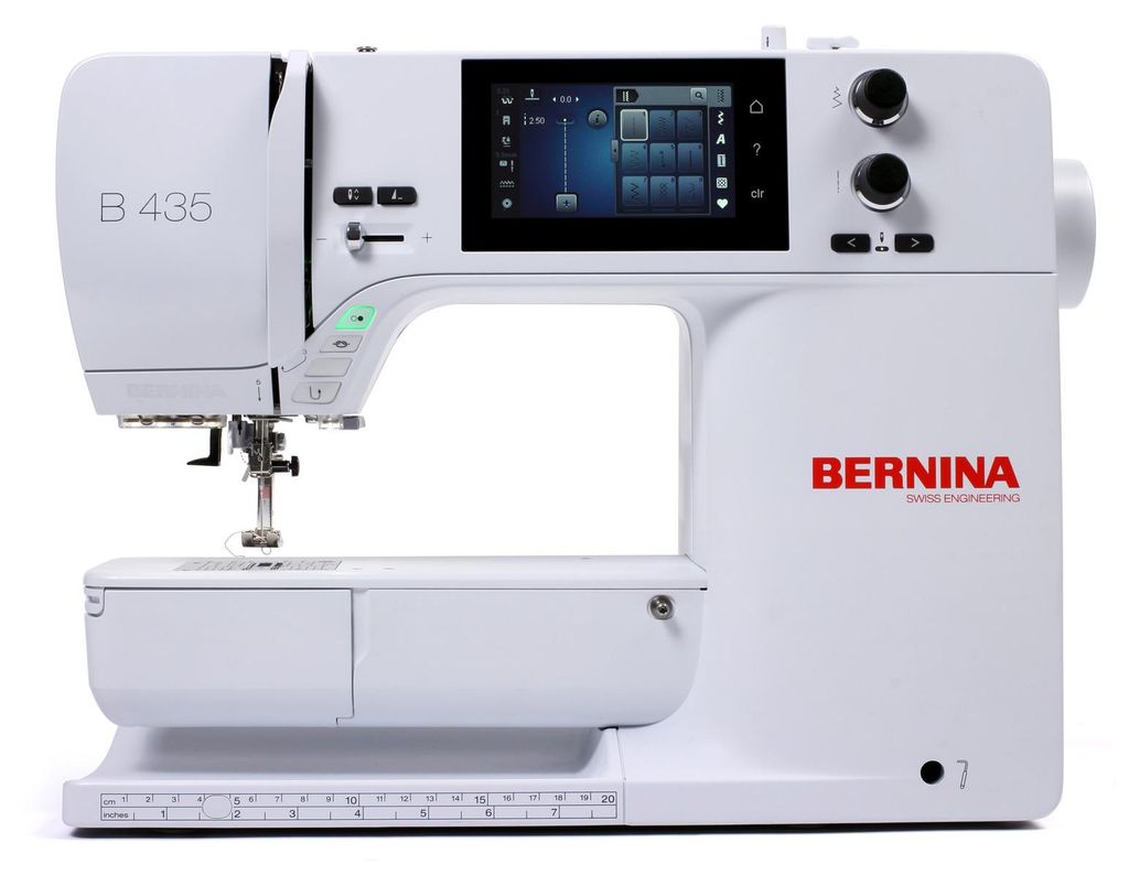 Bernina Nähmaschine B 435 mit 900 Stichen pro Minute und 18 Produktbild 