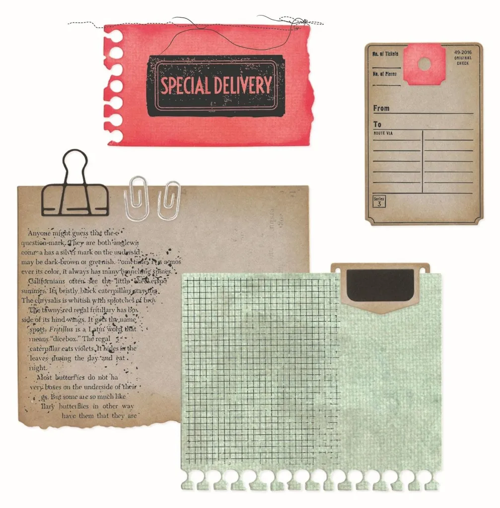 Set de matrices de découpe et tampons scrapbooking Sizzix 49 modèles