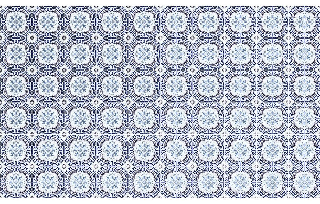 Selbstklebende Wandfliesenaufkleber für Küche und Bad – 60 Kristiano Azulejo Fliesenaufkleber – 60 Aufkleber, 15 x 15 cm