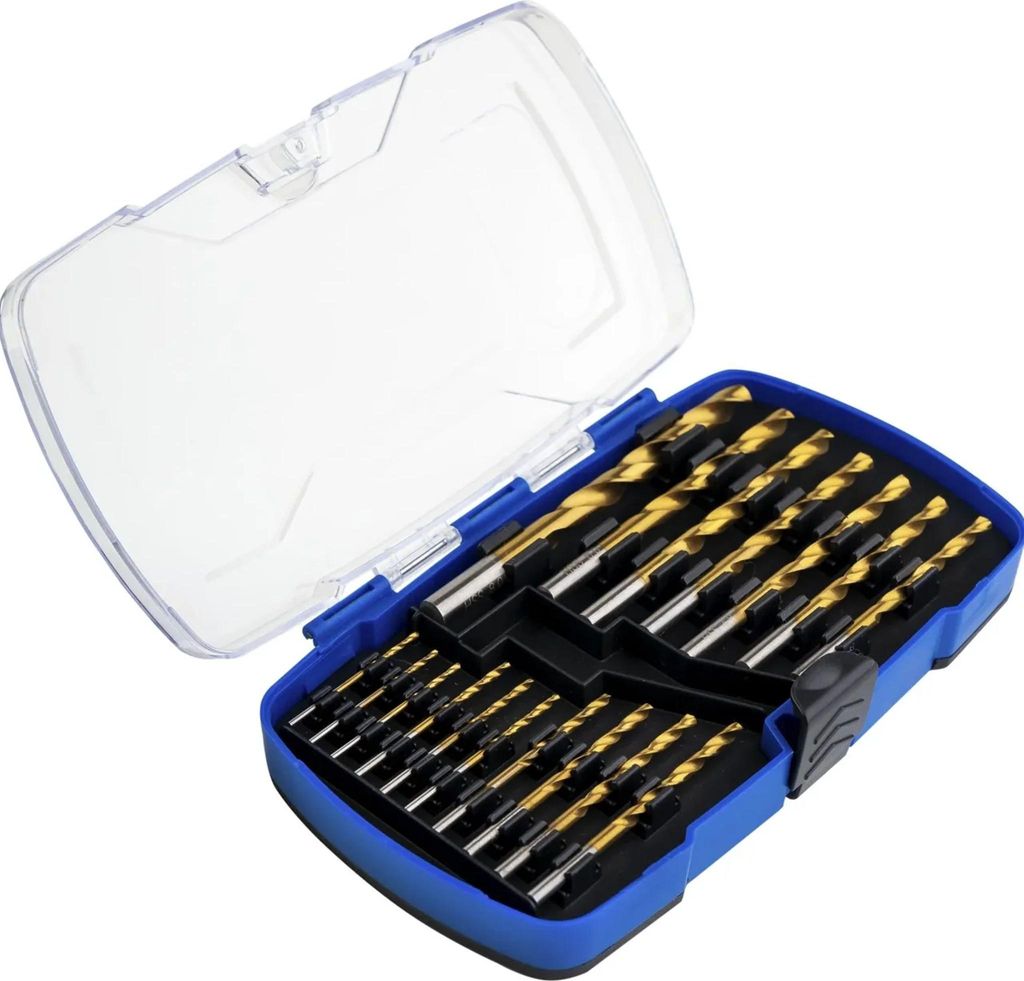 Titan HSS Bohrer-Set, 17-teilig