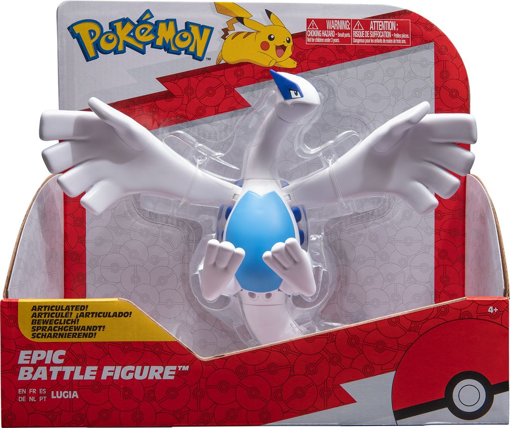 Jazwares Lugia Pokémon-figur 30 Cm Blau  Blau One Size Produktbild 