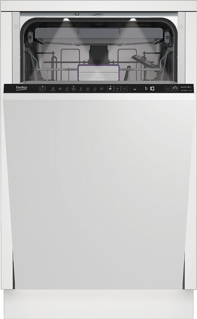 45 cm geschirrspüler, 10 maßgedecke, 45 db, vollintegriert Beko BDIS38040A