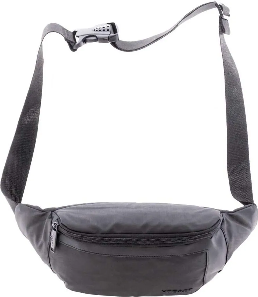Sac banane Vogart Dark Noir idéal pour le voyage et les sorties