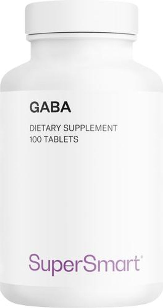 SuperSmart GABA Dietary Supplement - 100 Tabletten