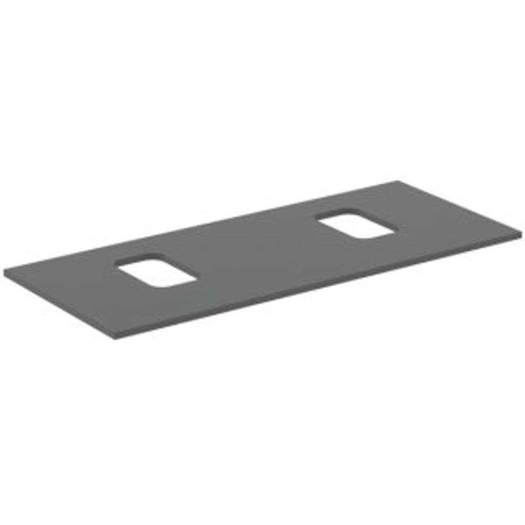 Ideal Standard T5412NG WT-Platte i.life B 2 Ausschnitte r/l Produktbild 