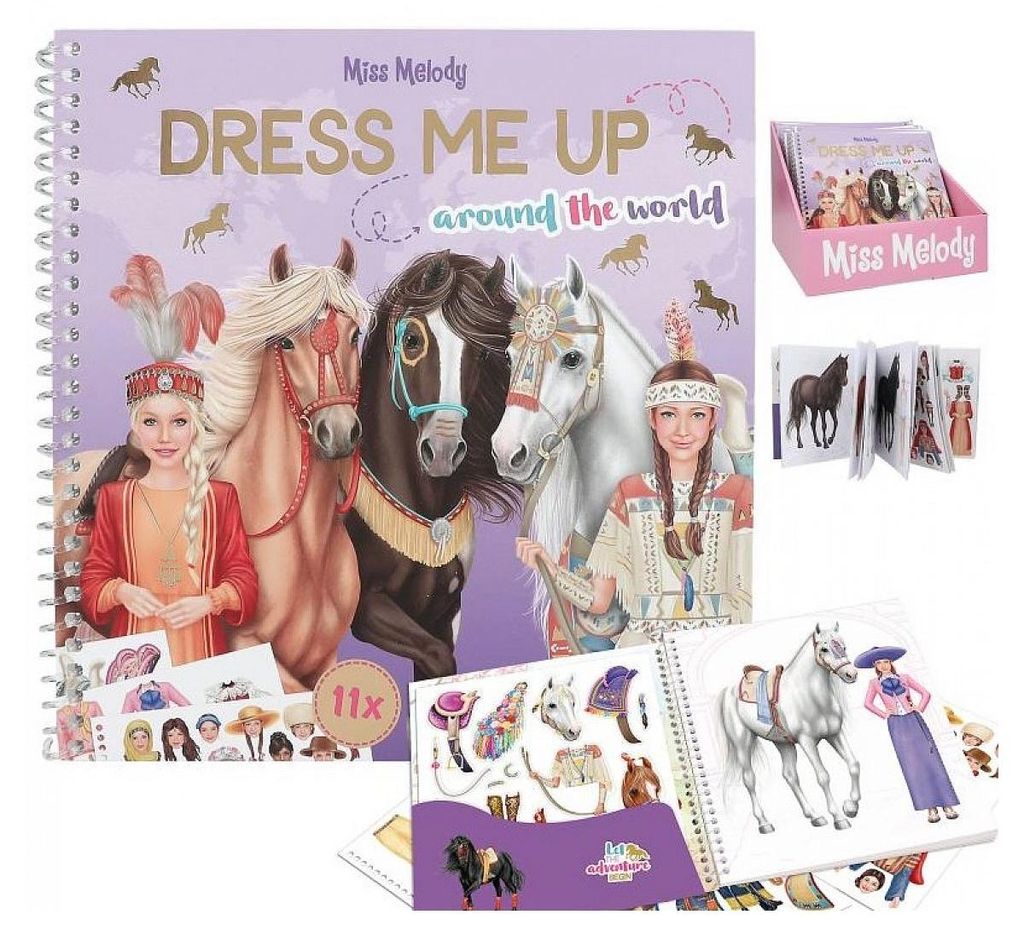 Depesche 12431 Miss Melody Dress Me Up Around The World - Image du produit 