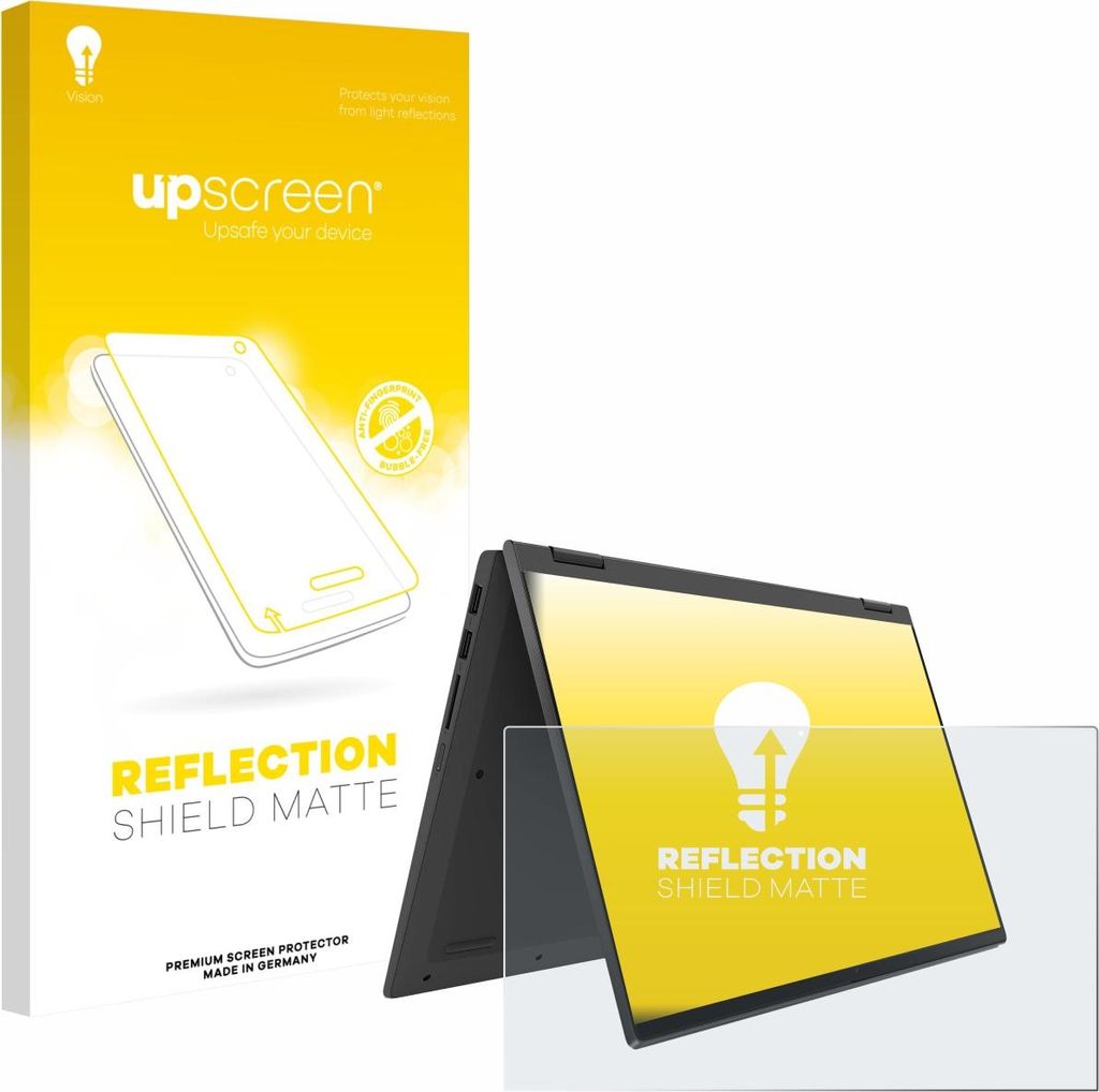 upscreen Schutzfolie für Lenovo IdeaPad Flex 5 14ALC05 Displayschutz Displayschutzfolie Folie Matt Entspiegelungsfolie