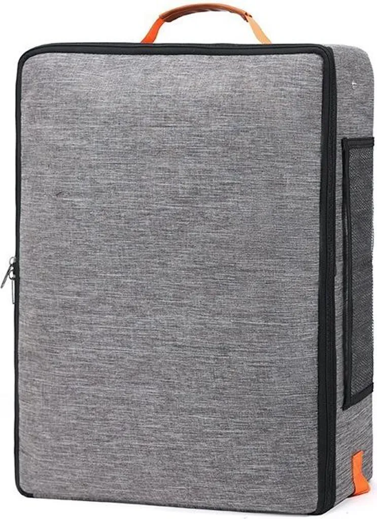 Évitez les Fuites de Litière en Voyage - Sac Pliable Gris Waterproof