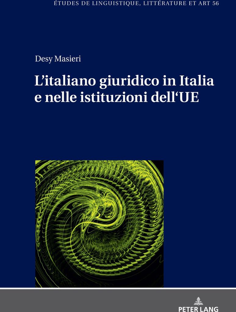L'italiano giuridico in Italia e nelle istituzioni dell'UE