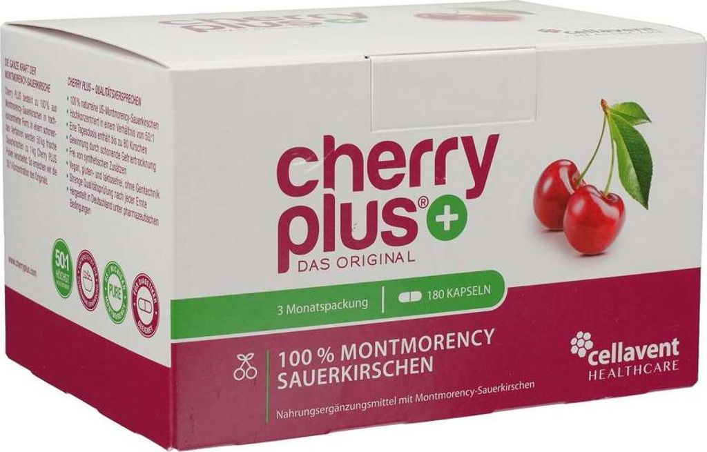 CHERRYPlus Das Original Montmorency Sauerk.-KAP, 180 St KAP Produktbild 
