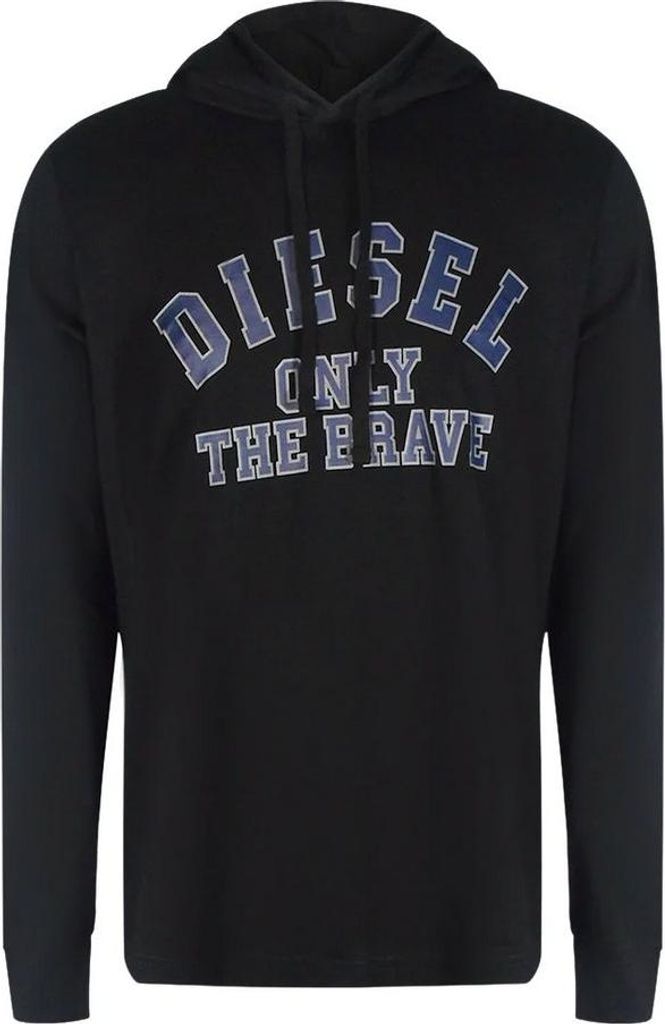 Diesel - "The Brave" Kapuzenpullover für Herren/Damen Uni SY743 (XXL) (Schwarz)