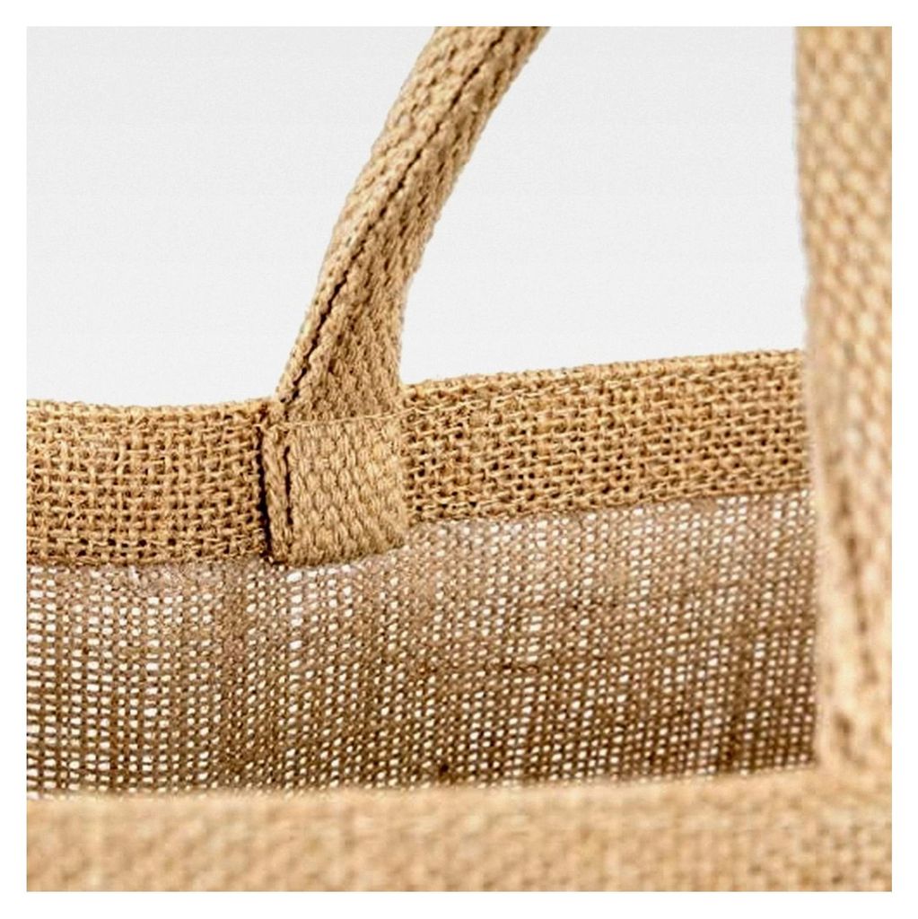 Jutetasche, 25 l, 45 x 19 x 33 cm, Farbe: Natur