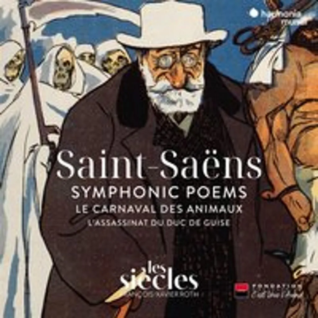Album CD Poèmes Symphoniques de Camille Saint-Saëns - Musique Classique