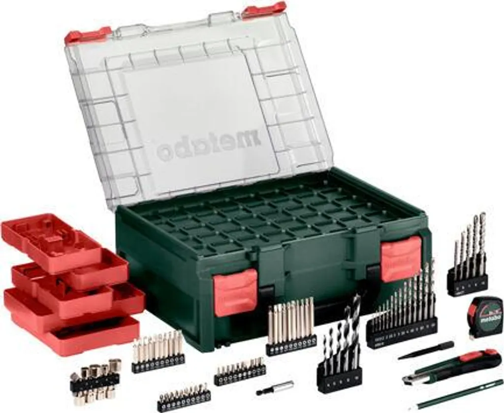 Metabo Perceuse à percussion Sb 18 Mobile Workshop avec 74 accessoires