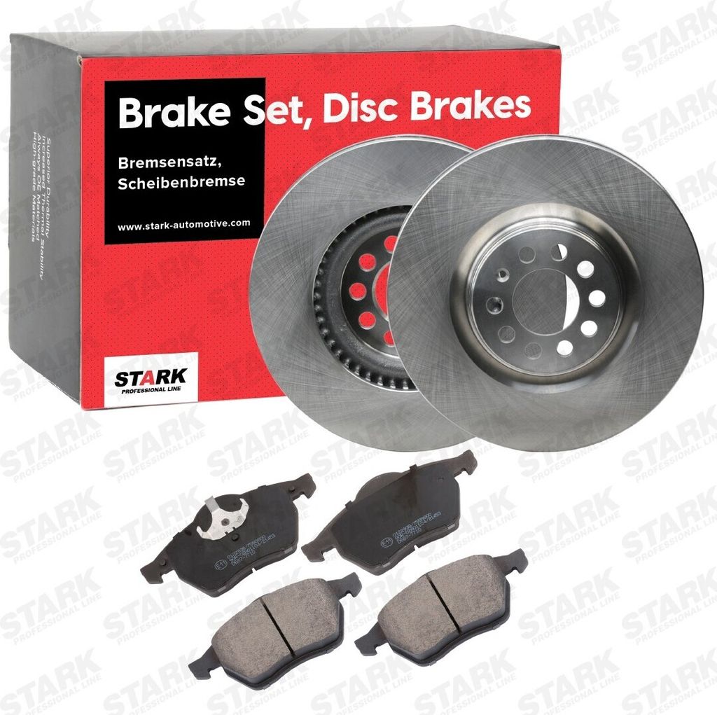 STARK SKBK-10991563 - OE 6R0 615 301 B Bremsscheiben und -beläge für A3 (8L), TT (8N), Ibiza (6L), Leon (1M1), Toledo II (1M2), Octavia I (1U), B...