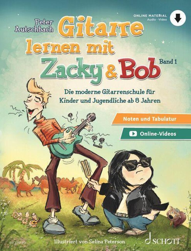 Gitarre lernen mit Zacky & Bob Produktbild 