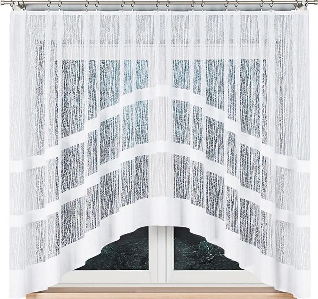 Tenda decorativa per infradito WIKTORIA 160 bianco 310x160 cm MyBestHome - 11