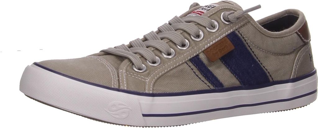 Dockers Schnürhalbschuhe bequem in beige, Gr. 44 Produktbild 