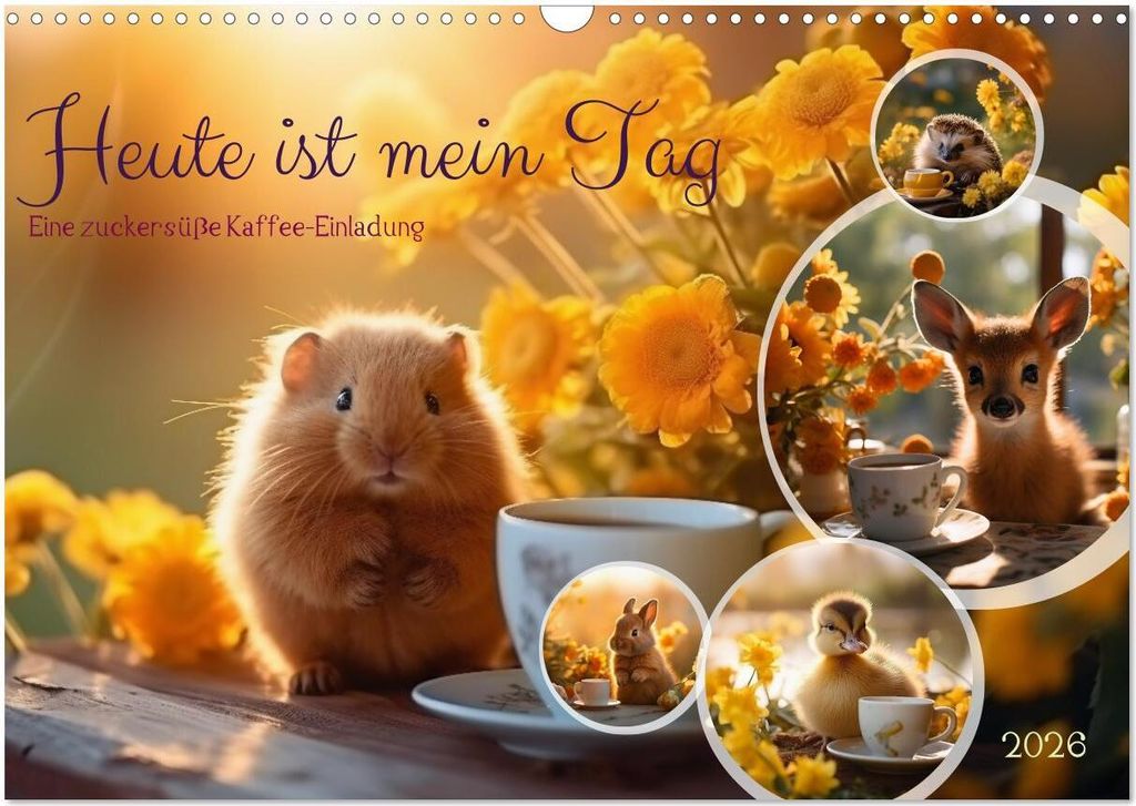 Heute ist mein Tag (Wandkalender 2026 DIN A3 quer), CALVENDO Monatskalender