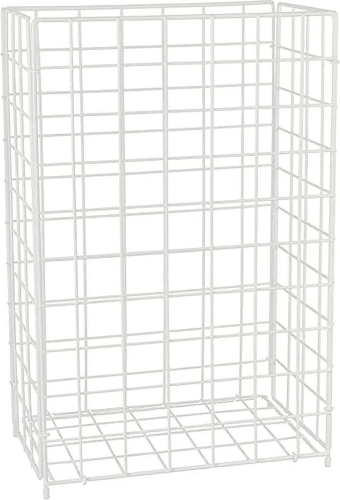 Corbeille maille métal 60L - Poubelle anti-odeur pour bureau pro - 6