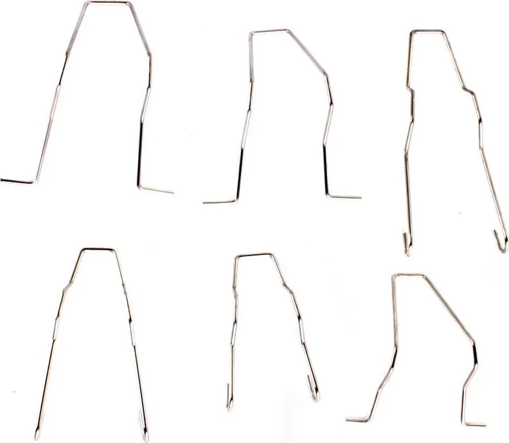 Solution fixation ampoule phare cassée : lot de 6 clips ressort H1 à H7 - 3