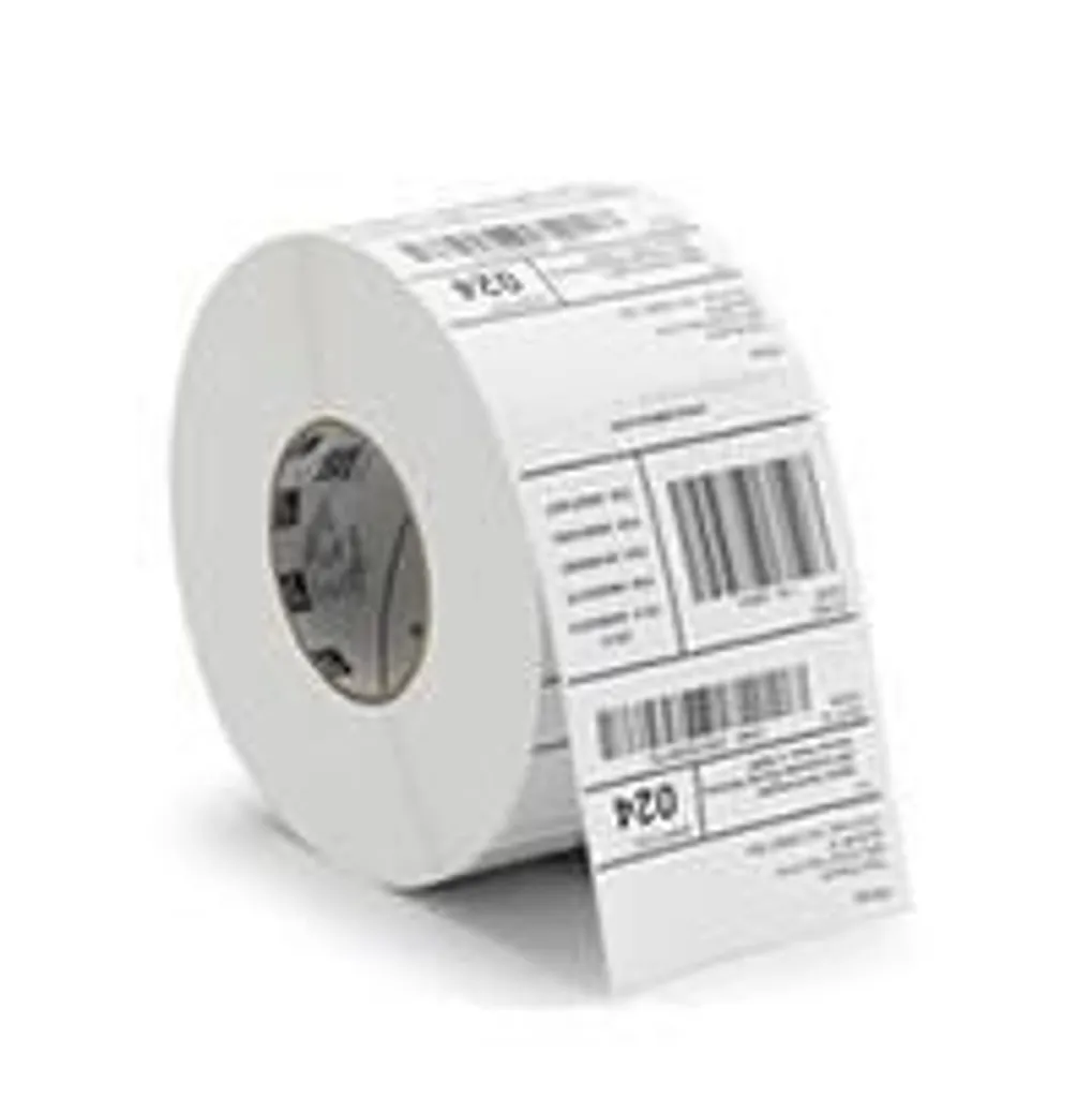 Rouleau d'Étiquettes Autocollantes Thermiques Zebra 9cm x 3cm Blanc