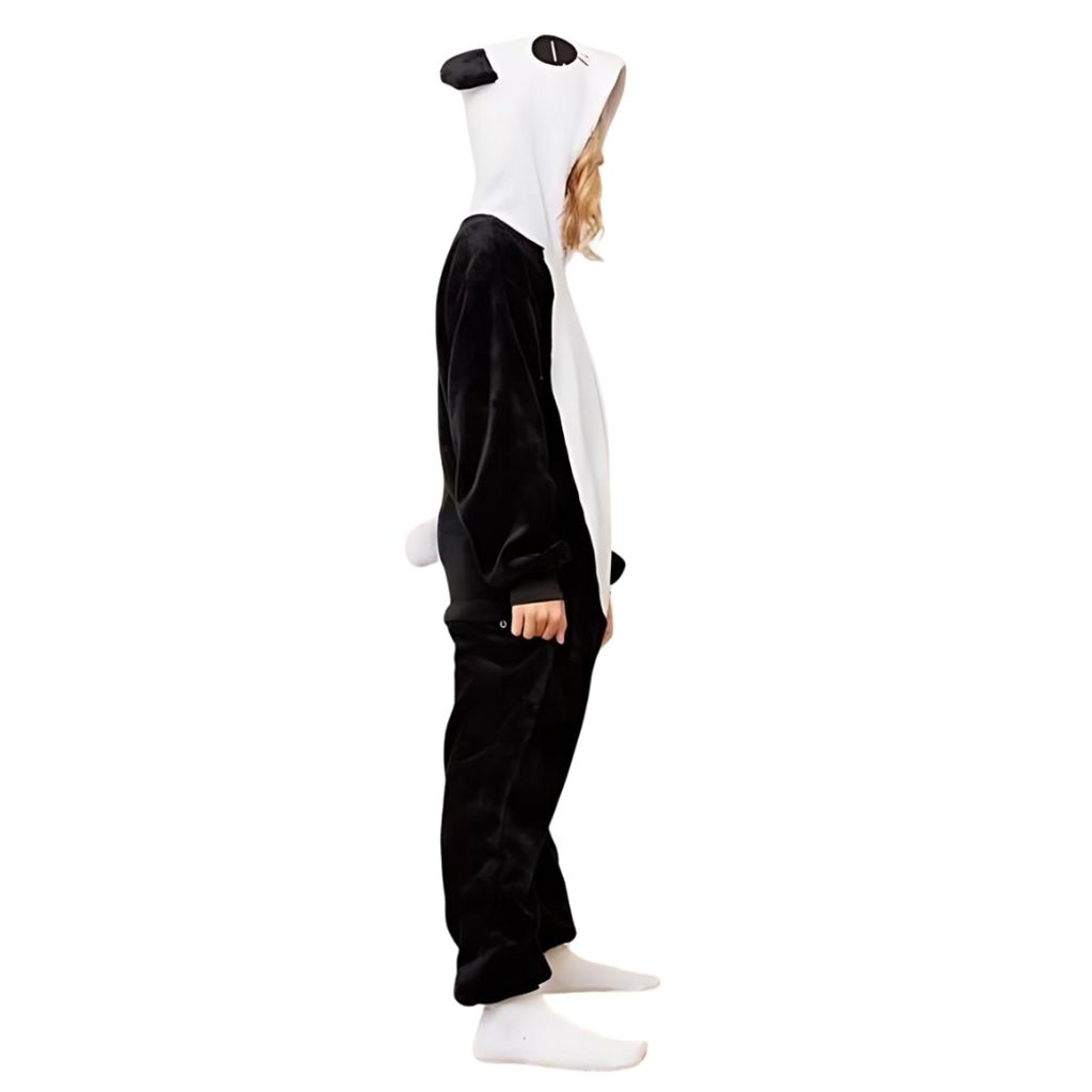 Onesie Kigurumi Pyjama Kostüm für Kinder Panda 128 Produktbild 3