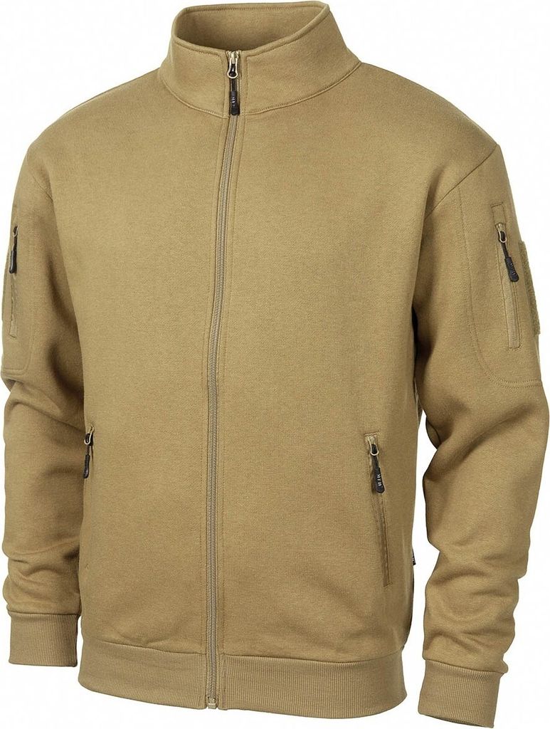MFH Sweatjacke, "Tactical", coyote tan Produktbild 