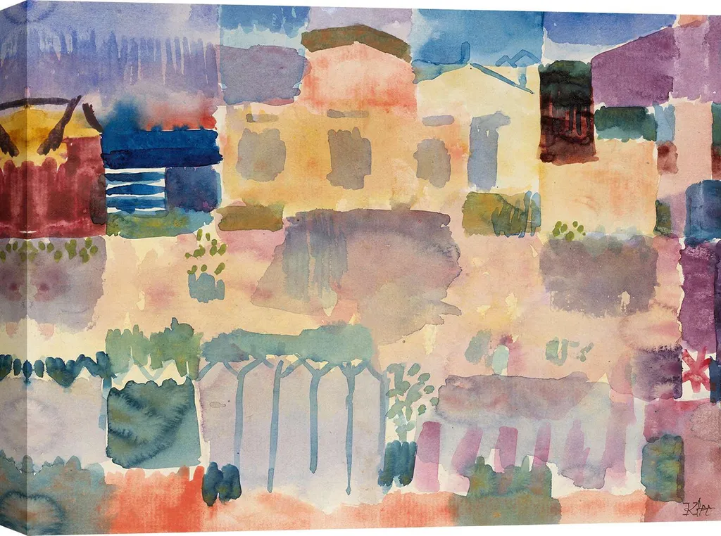Tableau Paul Klee 80x60 cm : Décoration Murale Durable Haute Définition