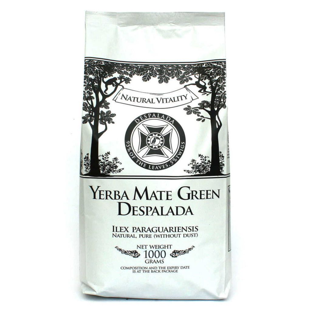 A bag of Yerba Mate Green tea.