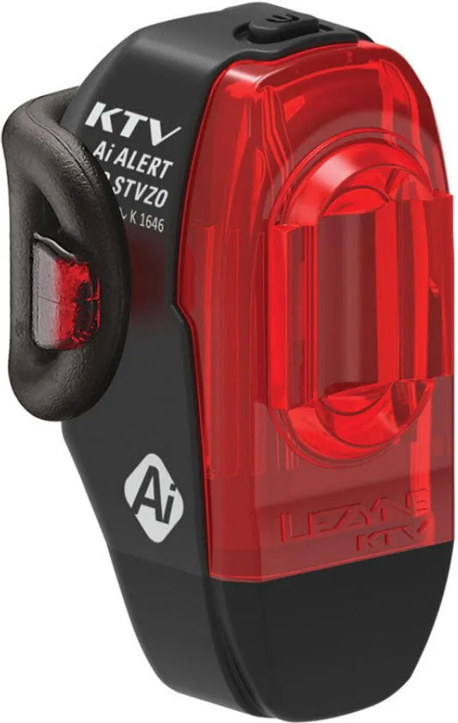 Sécurisez vos trajets avec le feu stop vélo KTV Pro Ai Alert StVZO Lezyne