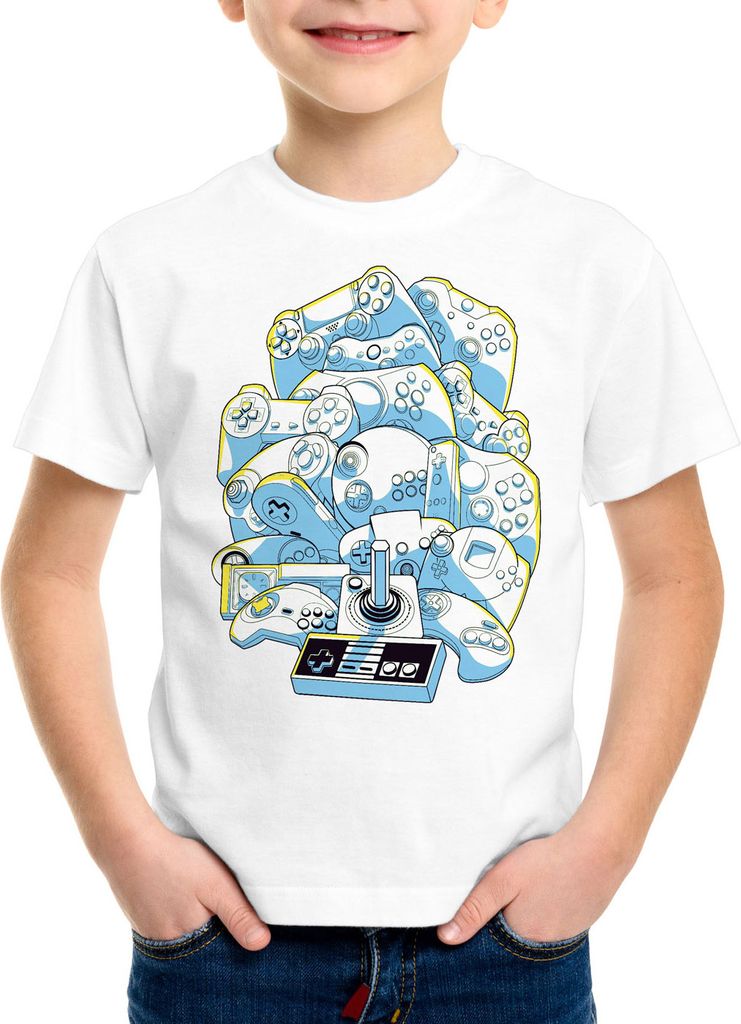 A.N.T. Gamer Madness Kinder T-Shirt spielekonsole retro game controller