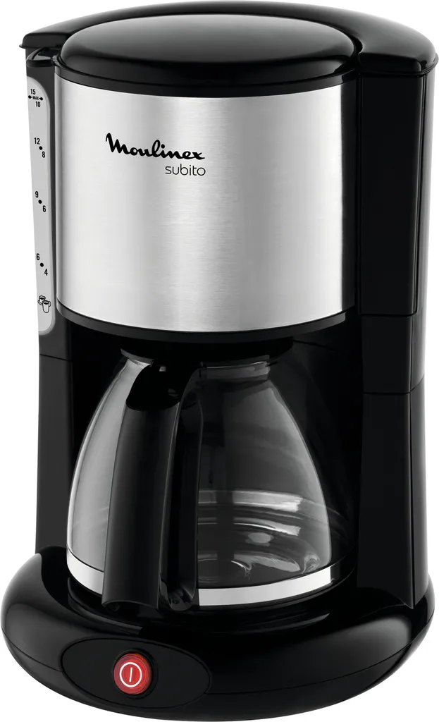 Cafetière Moulinex Subito FG360811 avec système anti-goutte 1000W