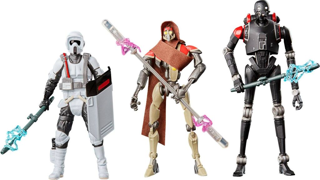 Hasbro Star Wars Jedi: Survivor Vintage Collection Gaming Greats Actionfiguren 3er-Pack 2022 Special 10 cm HASF5564