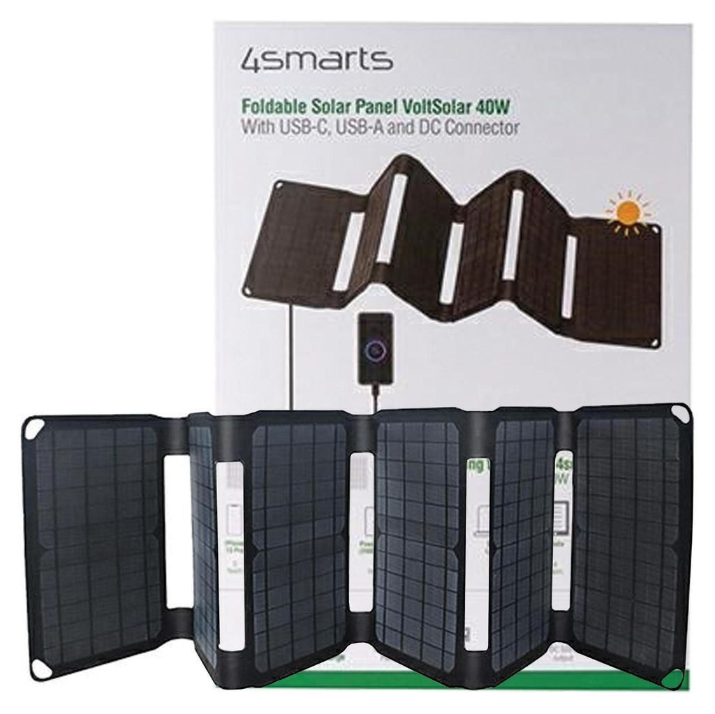 4Smarts Voltsolar Panneau Solaire 40Wusb-A / Usb-C / Dc Image du produit 