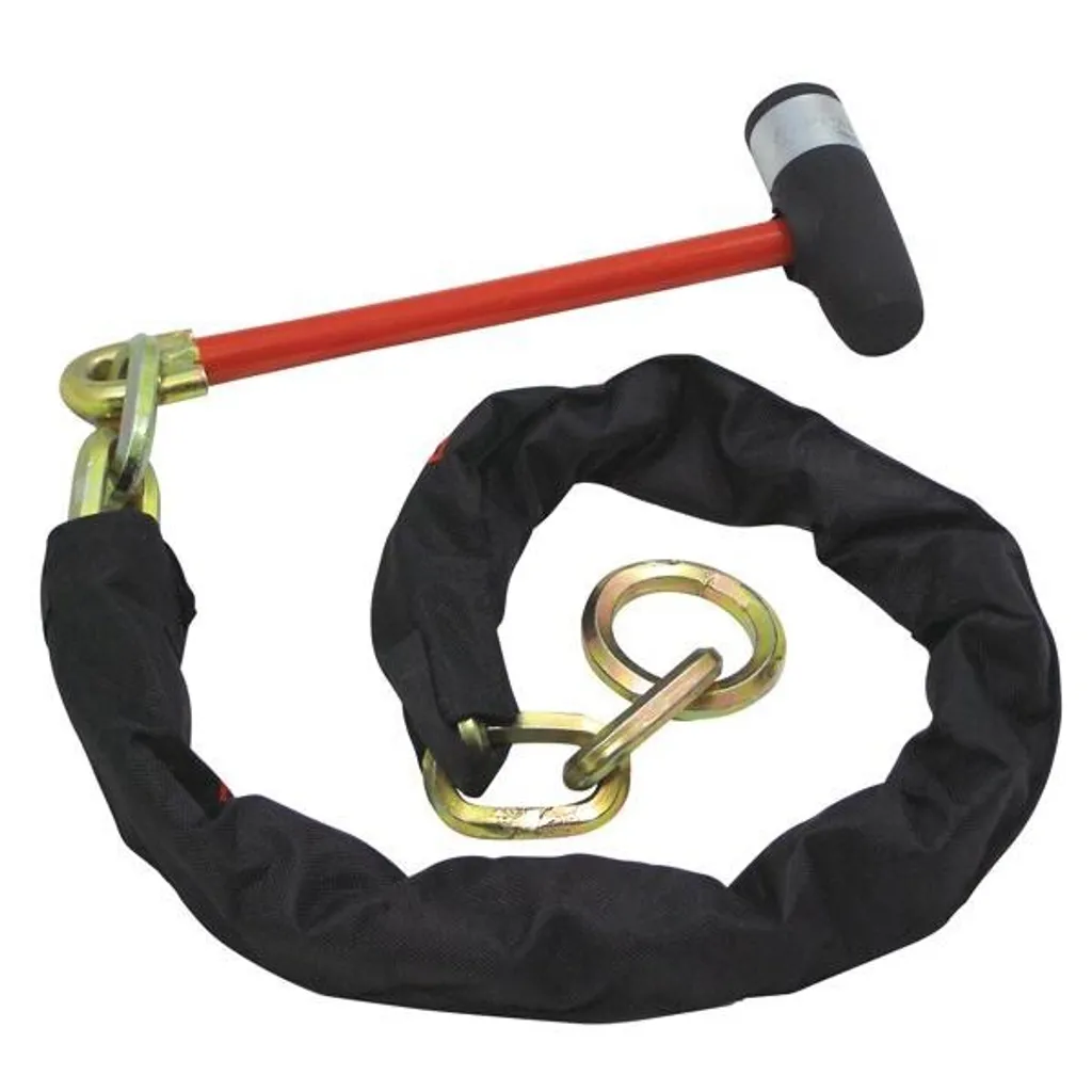 Chaîne à boucles DoubleLock SCM pour attacher moto à un point fixe - 5