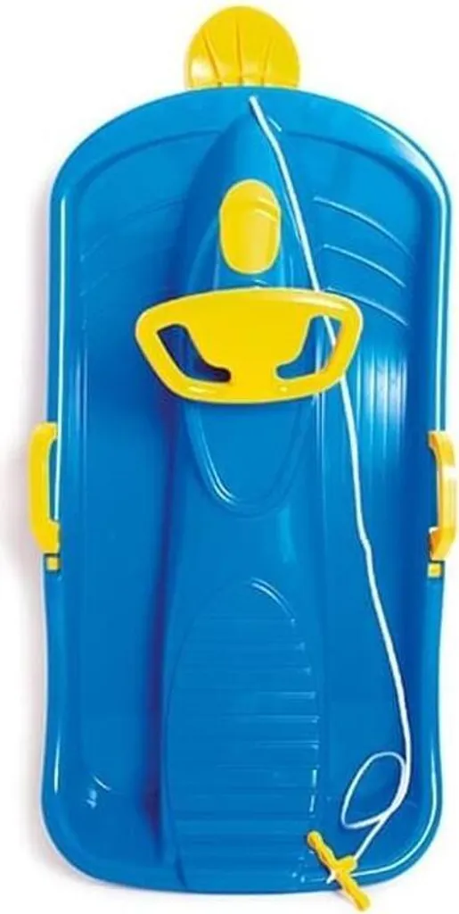 Luge bleue dirigeable 95 cm idéale pour les enfants - Confort et sécurité