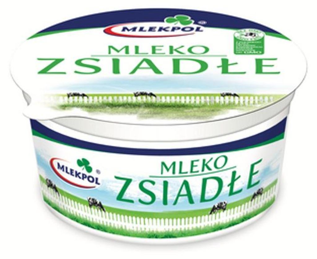 Mleko zsiadłe Mlekpol 3% tłuszczu 380 g Zdjęcie produktu 