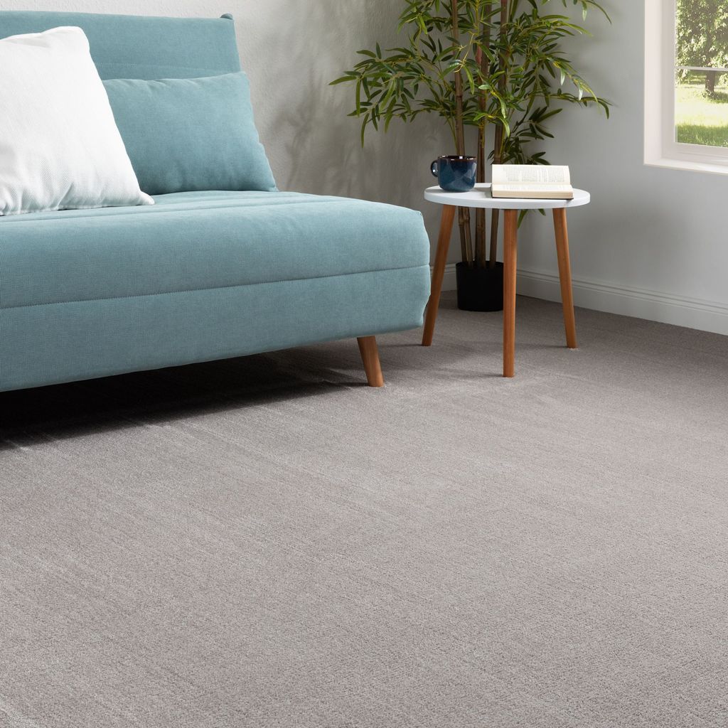 Steffensmeier Teppichboden Lipari Meterware | Auslegware für Kinderzimmer Wohnzimmer Schlafzimmer | Taupe, Größe: 300x400 cm