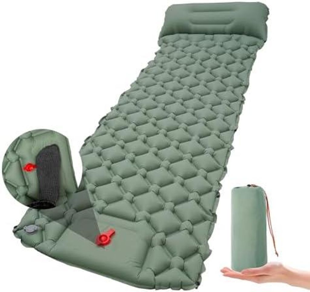 Isomatte Selbstaufblasend Luftmatratze für Camping – Produktbild 