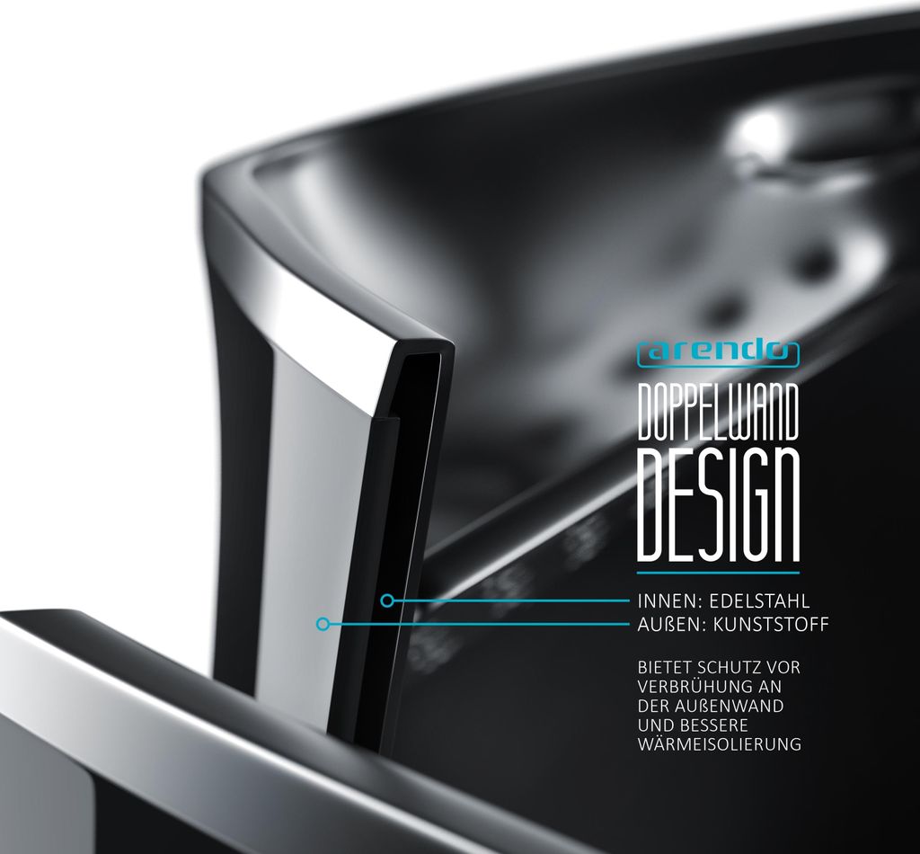 Arendo Wasserkocher 1 5 L 2200 W Kaufland de