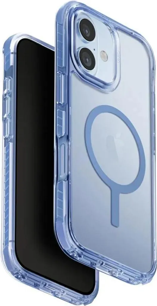 Uniq Combat iPhone 17 Blue MagClick - Cover Militare con Ricarica Magnetica