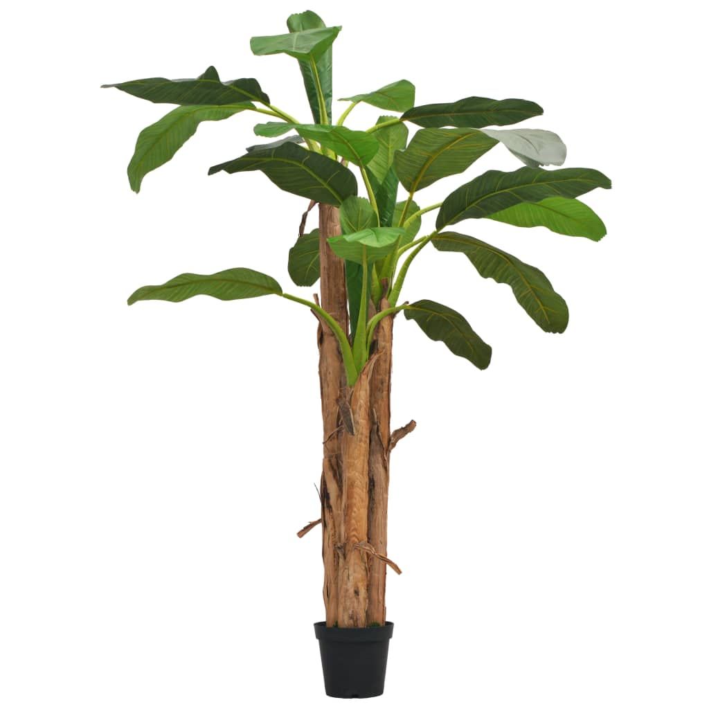 Cloris Designermöbel Künstlicher Bananenbaum mit Topf 250 cm Grün 2024 Neu