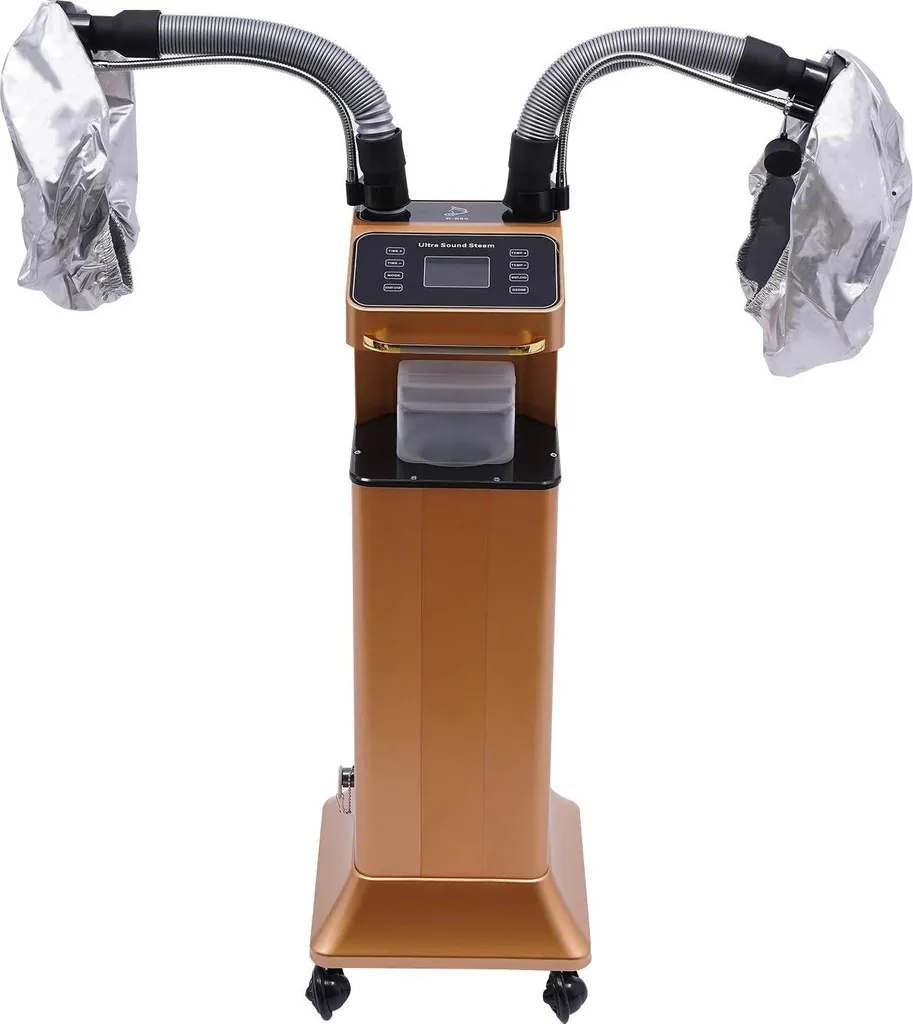 Vaporisateur capillaire ozone et ions négatifs 650W portable en métal or