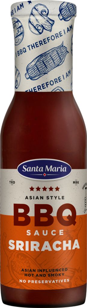 Santa Maria Asian Style BBQ Sauce Sriracha 350g
