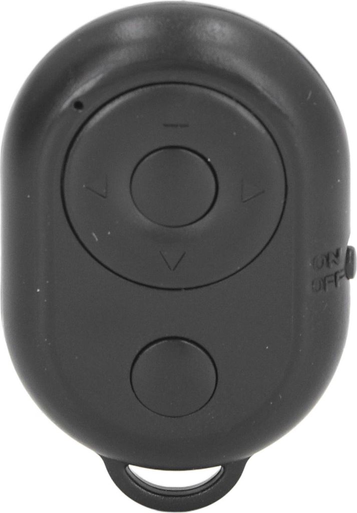 Telefon-Fernbedienung BT 4.0, 10 m, USB-Typ-C-Lade-Selfie-Clicker zum Umblättern von Bildern, Schwarz