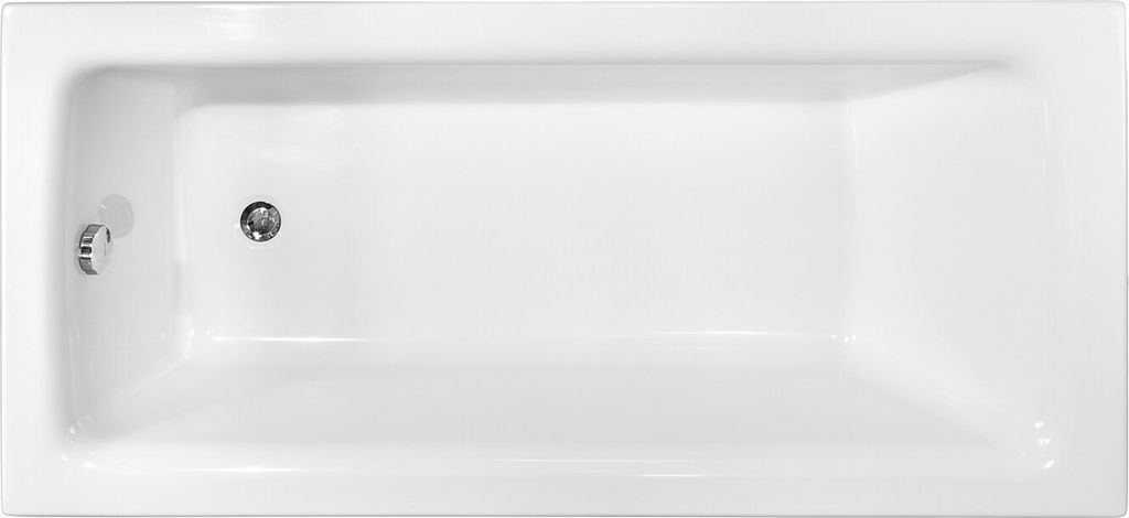 Baignoire rectangulaire 110x70 avec tablier acrylique, Image du produit 