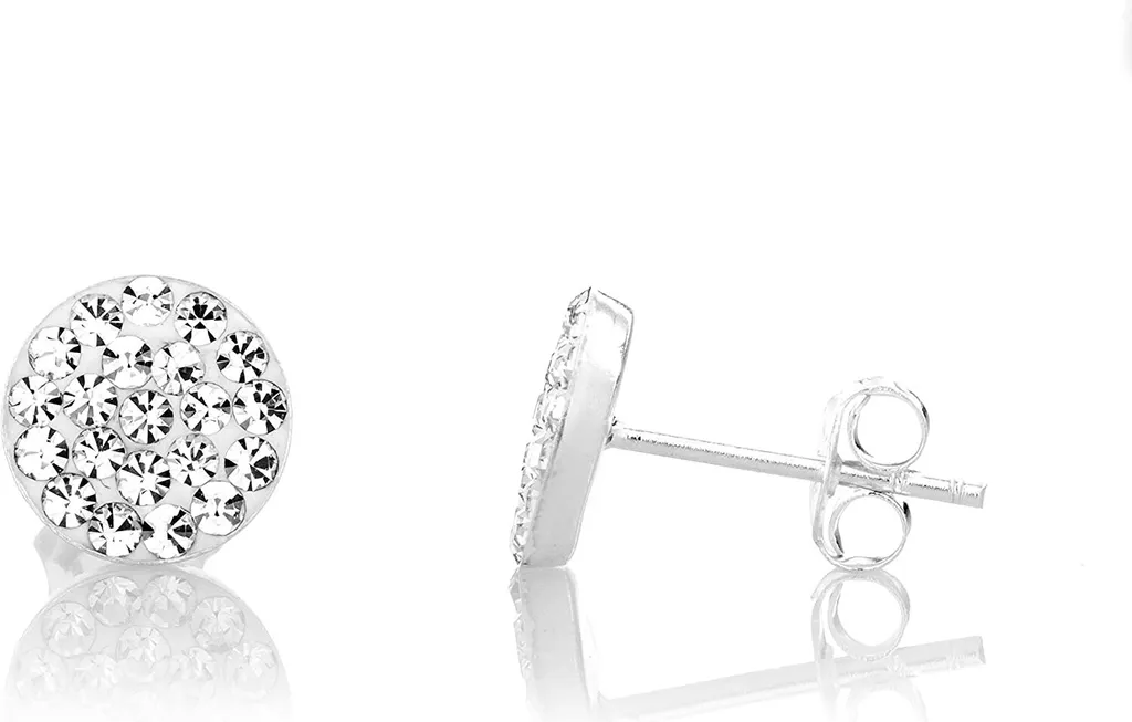 Orecchini Punto Luce Karisma Argento 925 e Cristalli 8mm - Idea Regalo